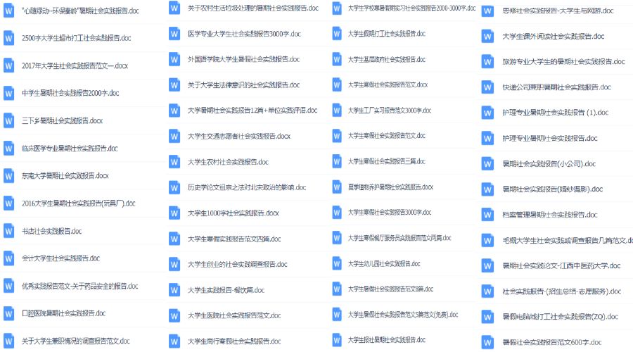1000份實(shí)習(xí)報(bào)告模板，再也不用為實(shí)習(xí)報(bào)告發(fā)愁了！（建議收藏）插圖2