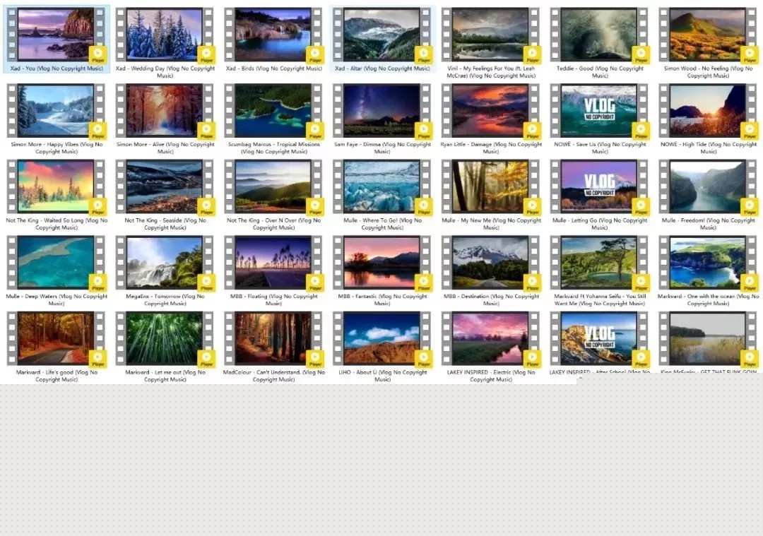Vlog時代來臨！500首超火無版權(quán)專用背景音樂，還不快把握下一個風口？（6.71GB） 百度網(wǎng)盤插圖4