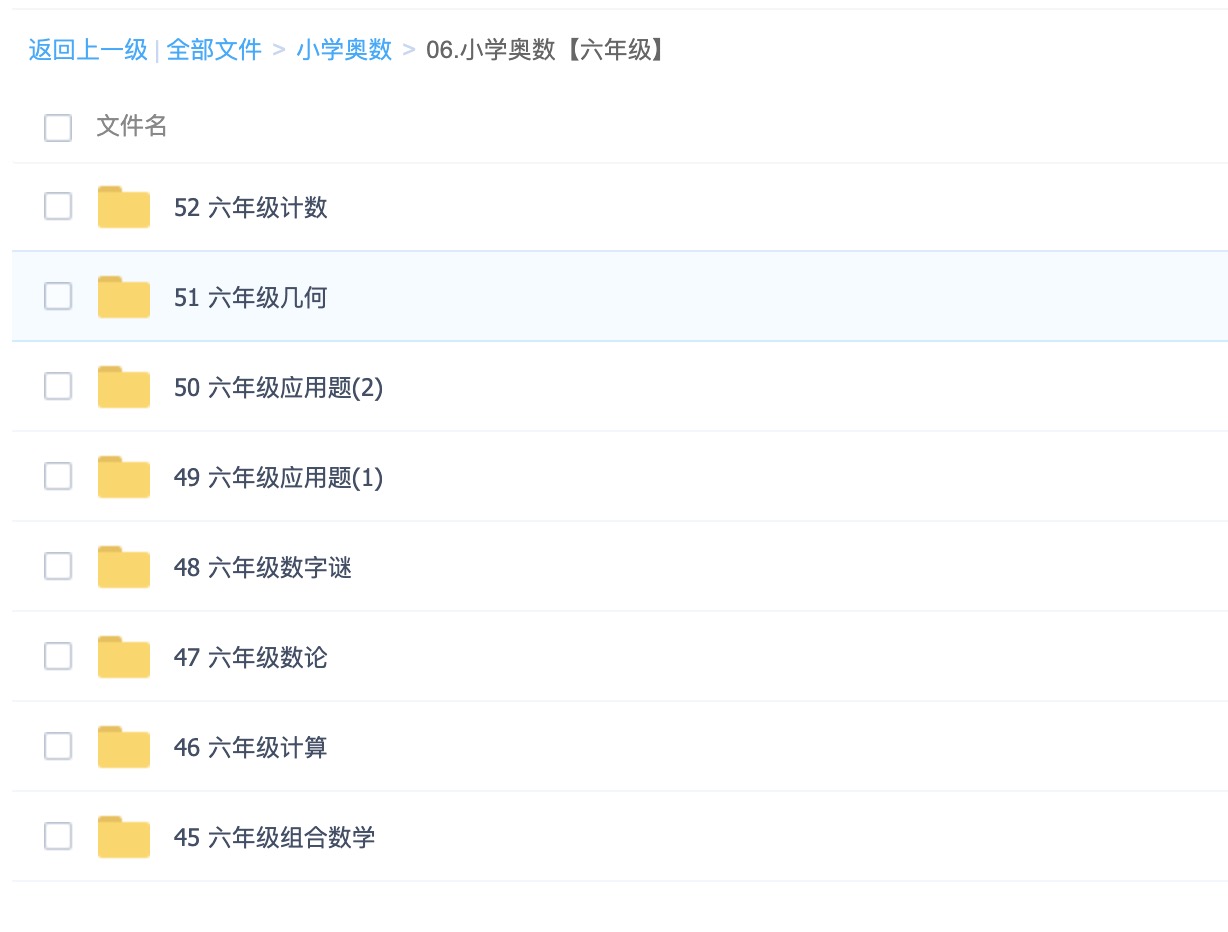 小學奧數(shù)一二三四五六年紀精品教程教材資料合集 百度網盤插圖2