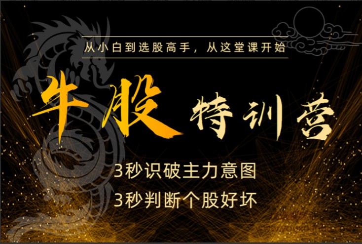 無為李棟老師《牛股特訓營》從小白到選股高手_百度云網(wǎng)盤視頻課程插圖 無為李棟老師《牛股特訓營》從小白到選股高手_百度云網(wǎng)盤視頻課程插圖