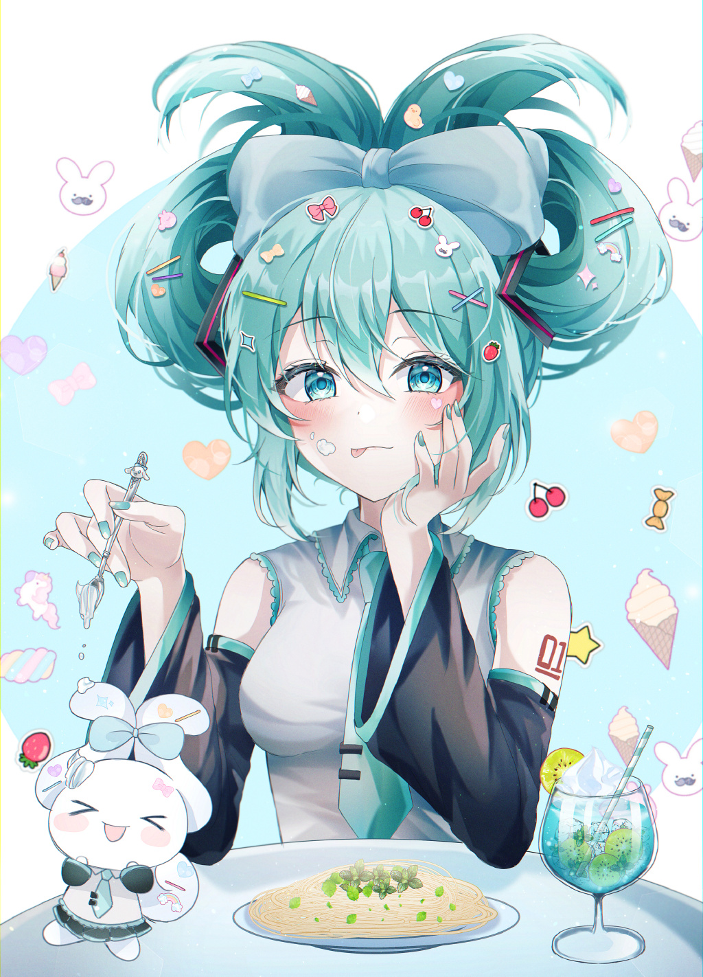 萌萌的玉桂狗初音未來(lái)組合登場(chǎng)，雙倍的萌萌氣息超治愈插圖14