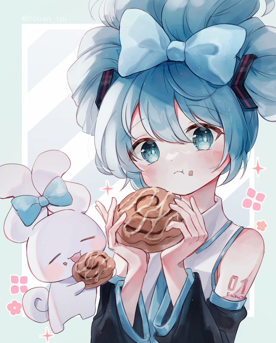 萌萌的玉桂狗初音未來(lái)組合登場(chǎng)，雙倍的萌萌氣息超治愈插圖9