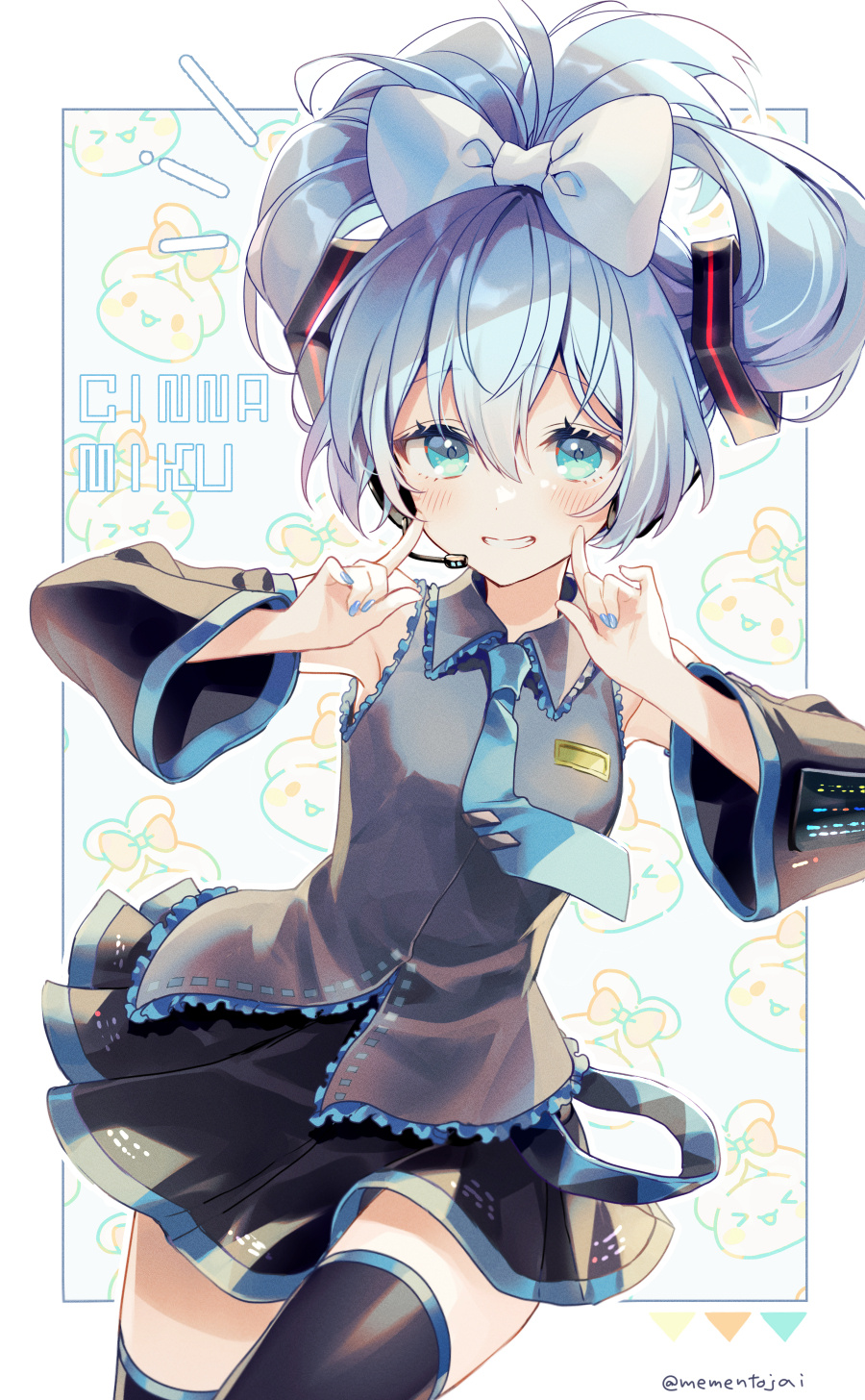 萌萌的玉桂狗初音未來(lái)組合登場(chǎng)，雙倍的萌萌氣息超治愈插圖20