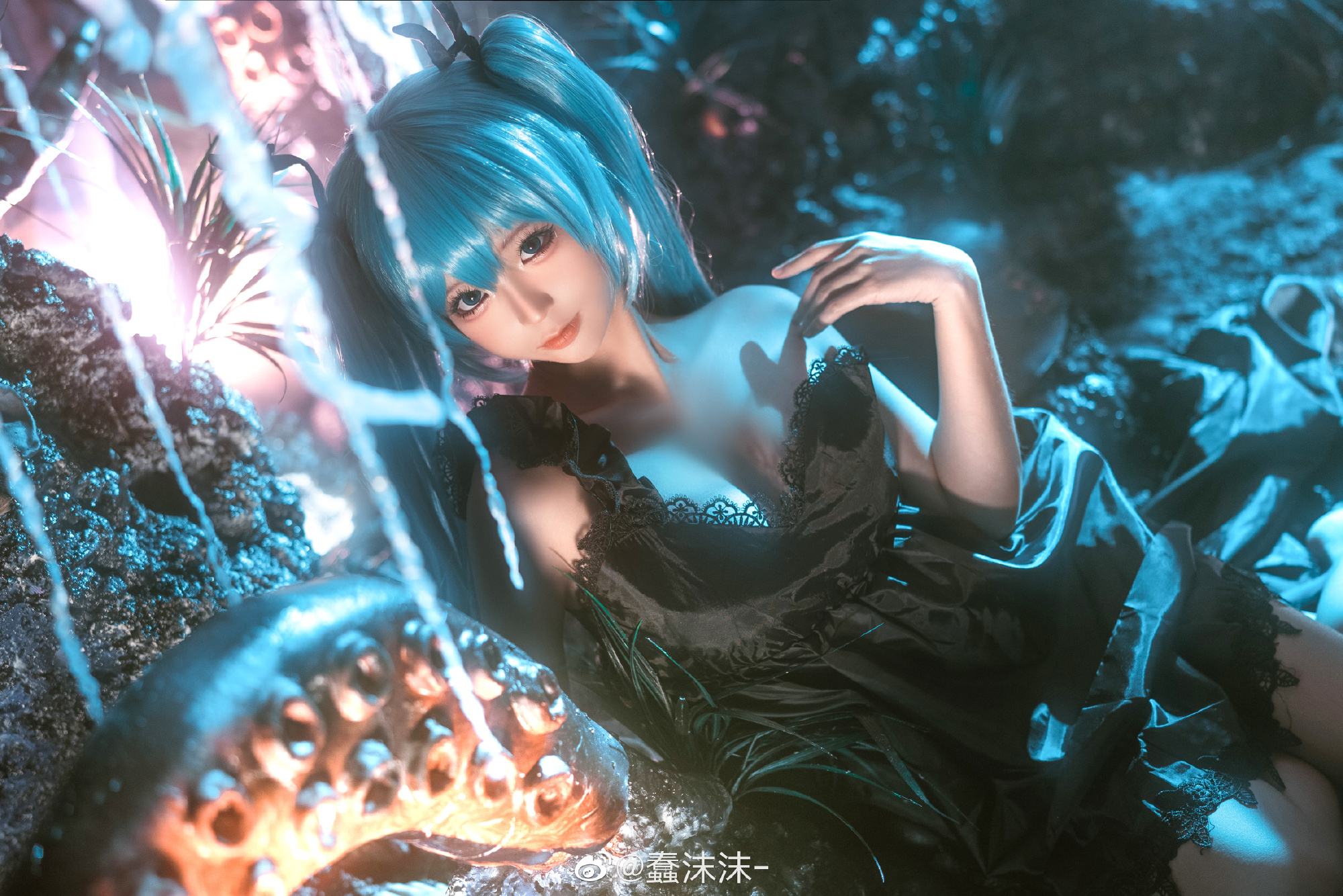文藝復(fù)古！蠢沫沫推出初音未來深海少女主題作品插圖6