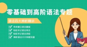 wei哥英語-初高階語法＋音標＋語音精品課百度網(wǎng)盤插圖