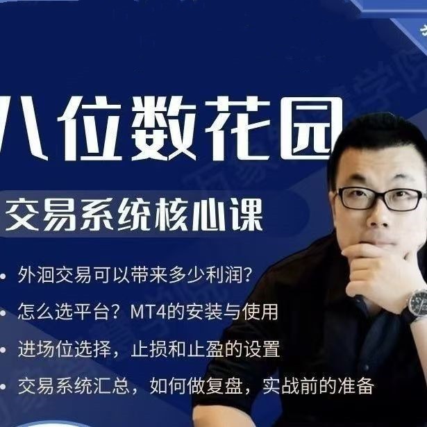 【八位數(shù)花園】八哥外匯、期貨交易系統(tǒng)核心課插圖