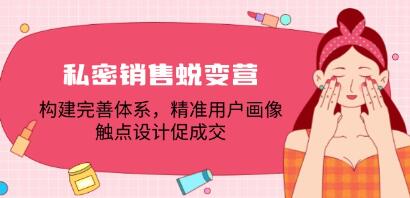 《私密銷售蛻變營(yíng)》建完善體系，精準(zhǔn)用戶畫像，觸點(diǎn)設(shè)計(jì)促成交插圖